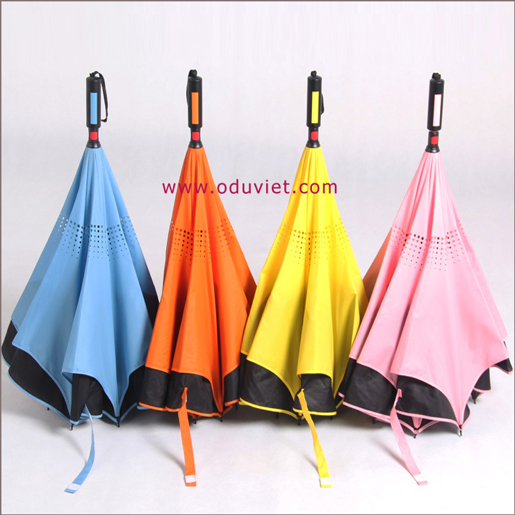 mẫu ô dù gấp 2 8 màu
